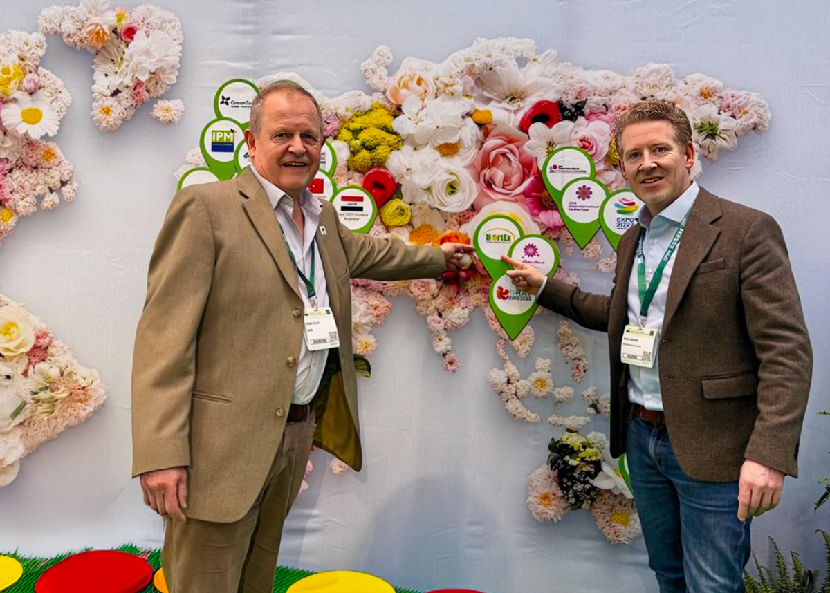 AIPH Treve Evans and HortEx Kuno Jacobs