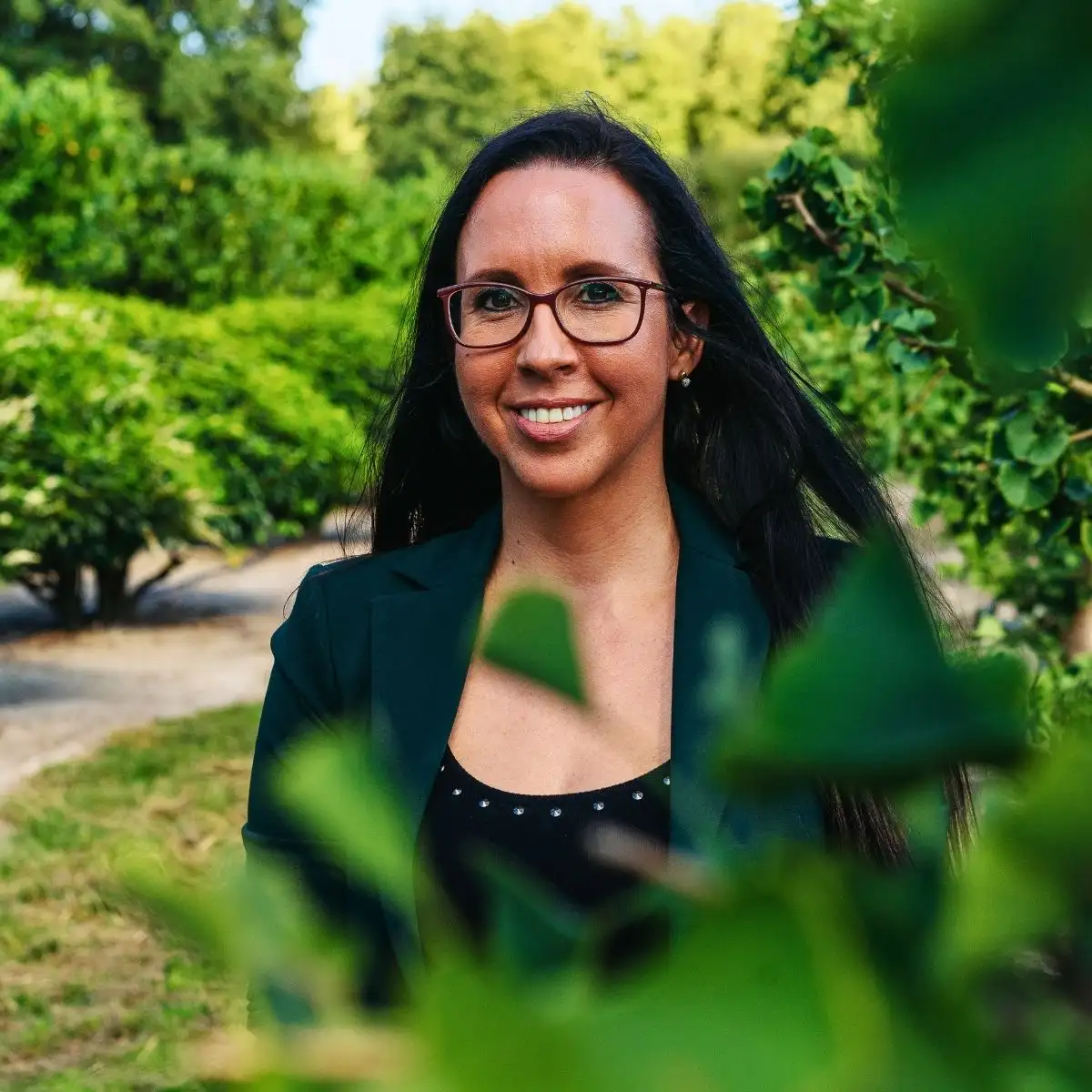 Marielle at Tree Nursery Mentens in Belgium