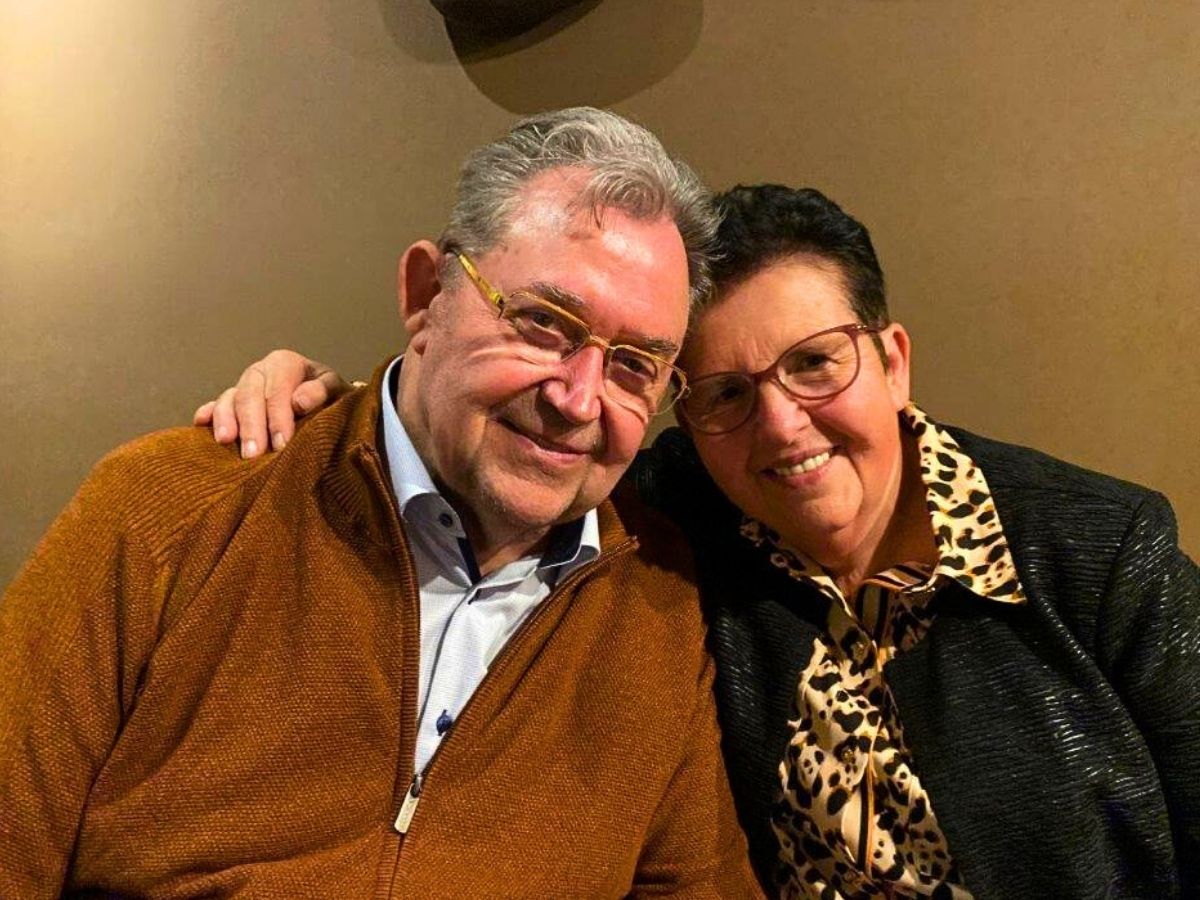 The founders from Boomkwekerij Mentens: mother and father from Marielle Mentens