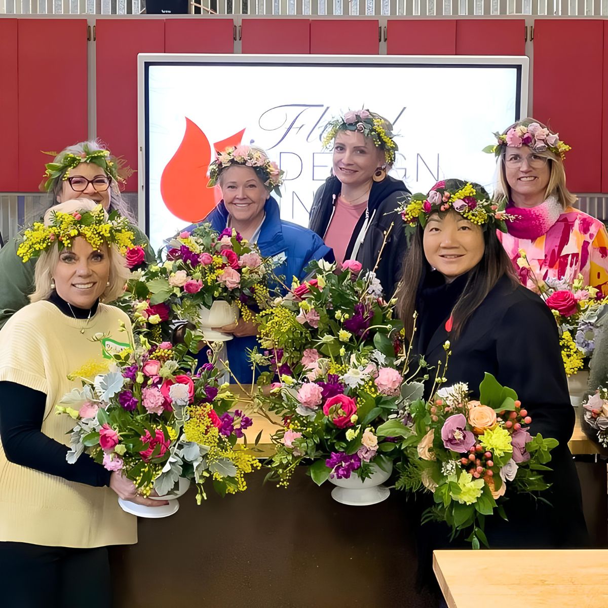 Floral design schools in the US