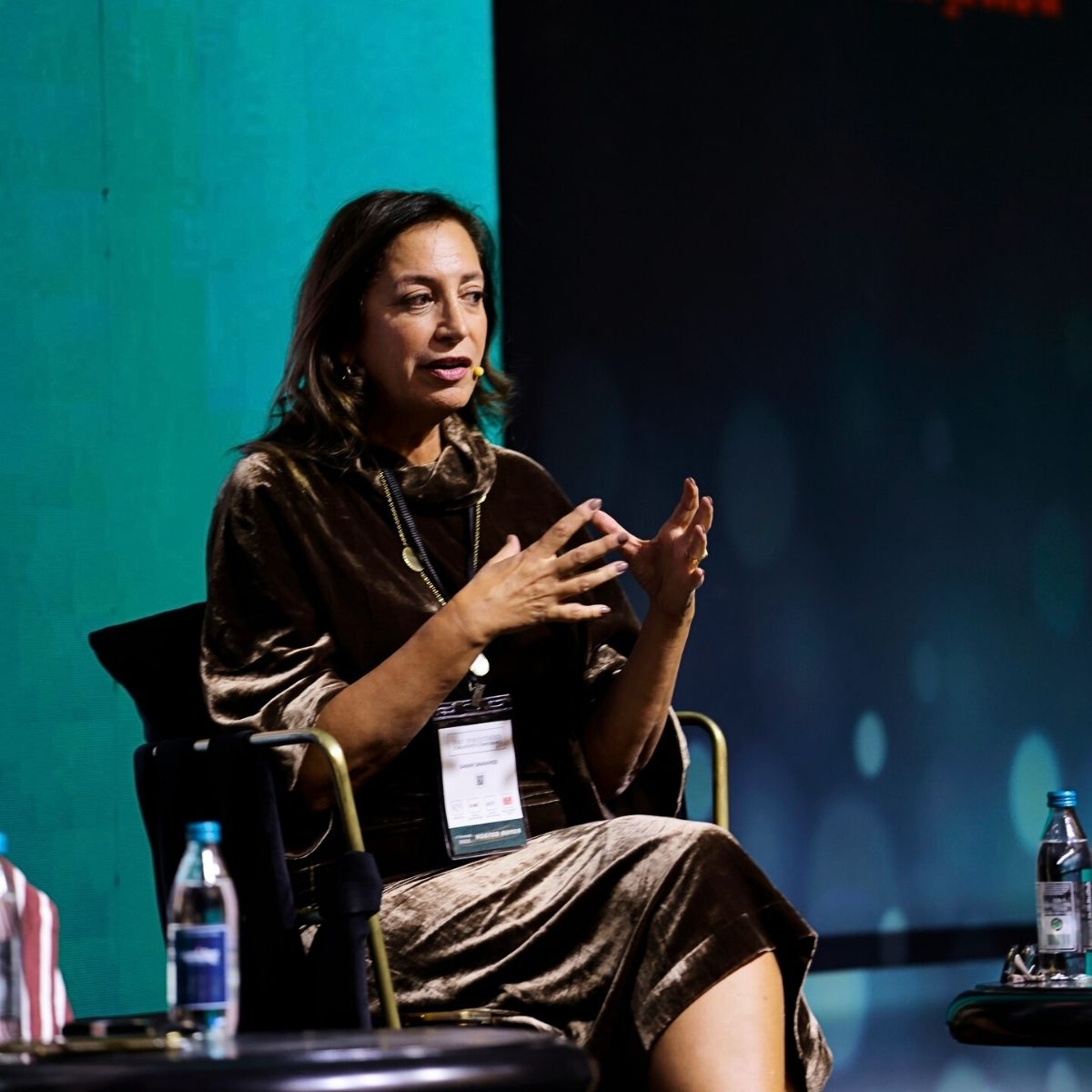 Samar Shawareb at Table Design Exhibition