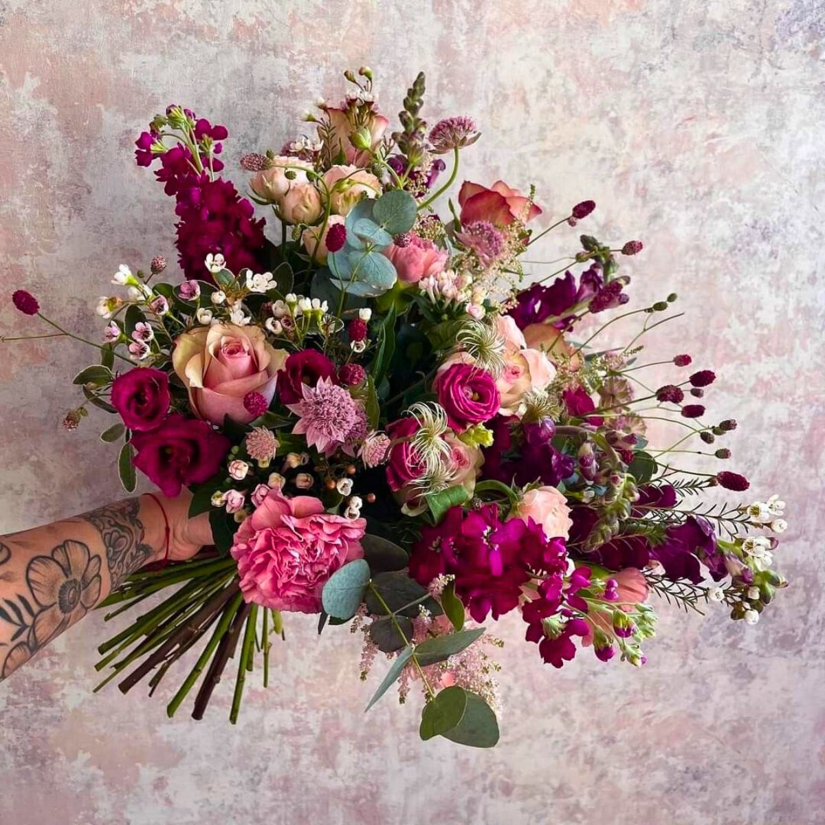 Lisianthus Rosita Ruby Red by Montana in Decorum