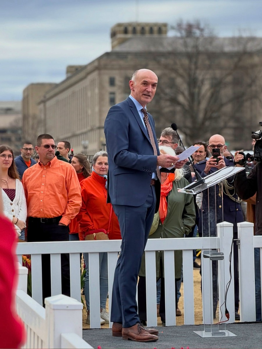 Tulips Take Over Washinton D.C.&rsquo;s National Mall on Tulip Day Washington 2026 Marked on March 15.