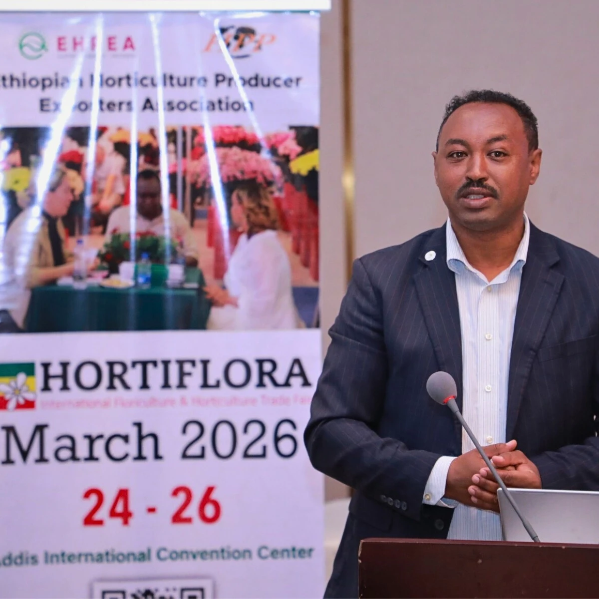 Through the HortiFlora, the Ethiopian Horticulture Producer Exporters Association (EHPEA), in Partnership With HPP Seek to Promote the Country’s Horticultural Industry