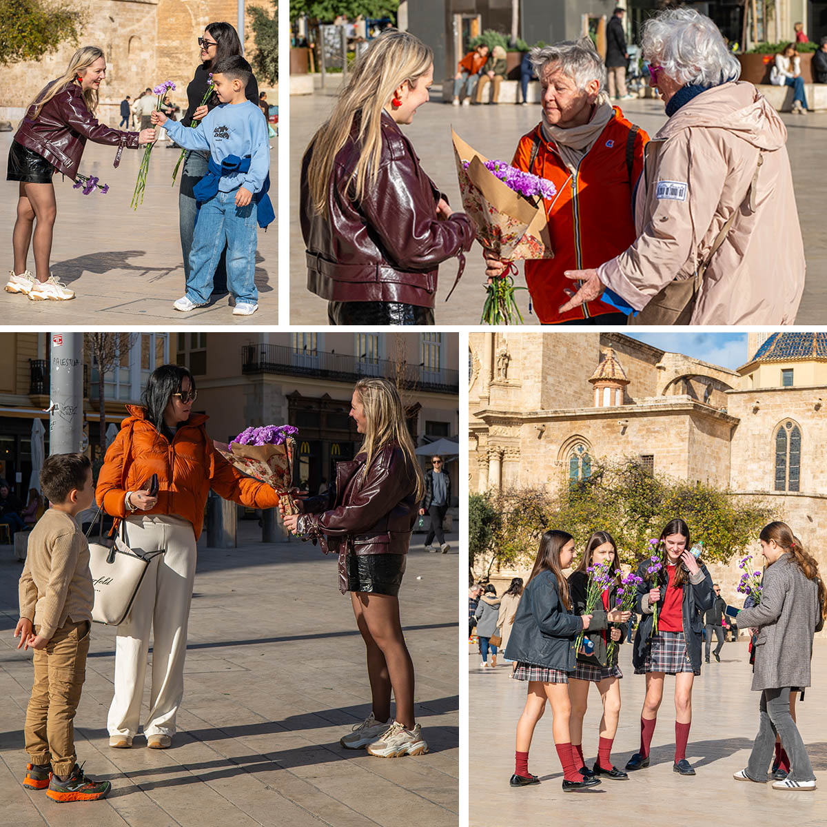Mooncarnation bouquet gifting in Valencia