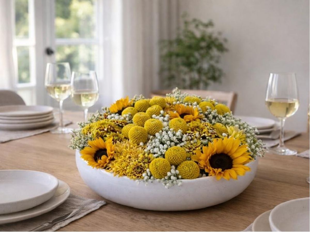 Craspedia Design Le Dahlia Noir for Happy Yellow Day 21 March Danziger