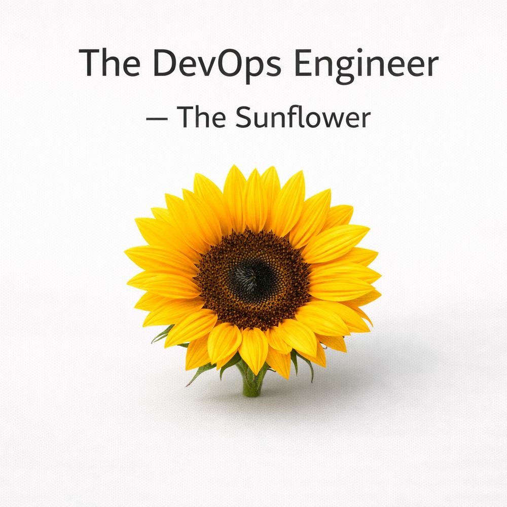 The sunflower as DevOps Engineer