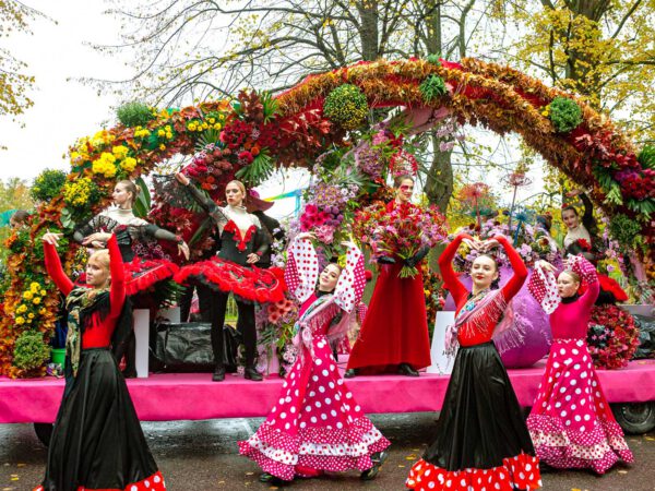 Three Times Is a Charm for Flower Festival St. Petersburg - dancers