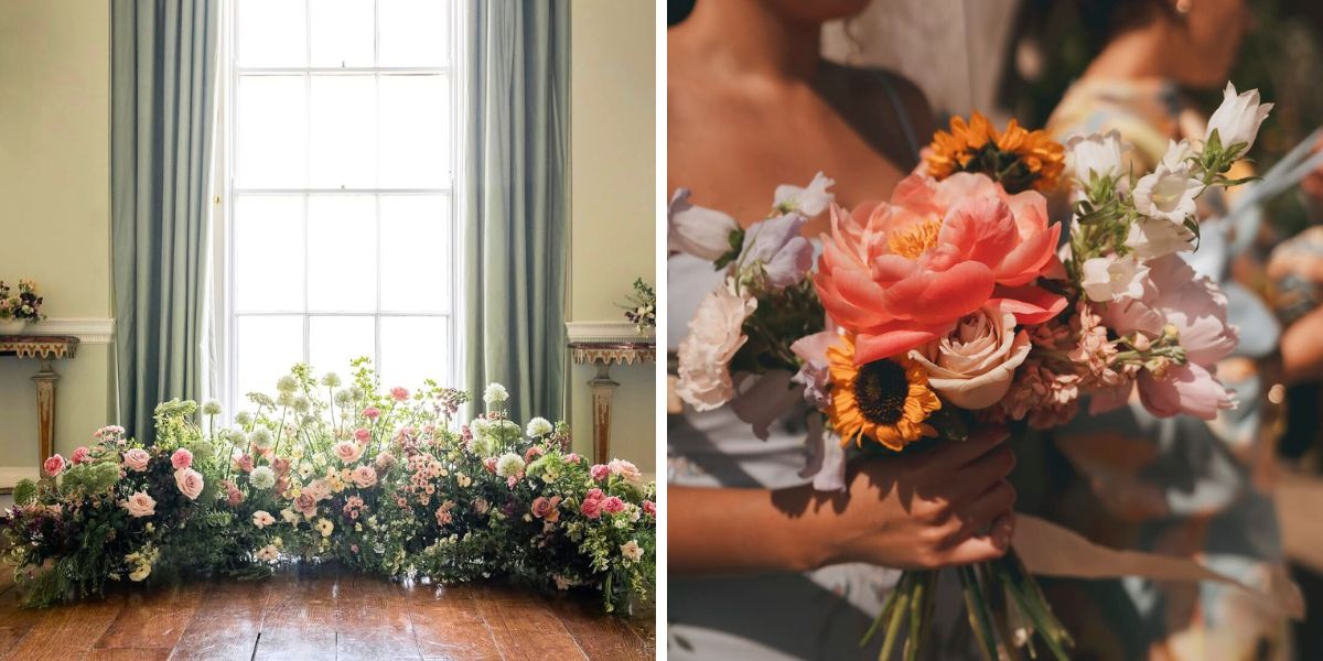 Peony and wedding designs