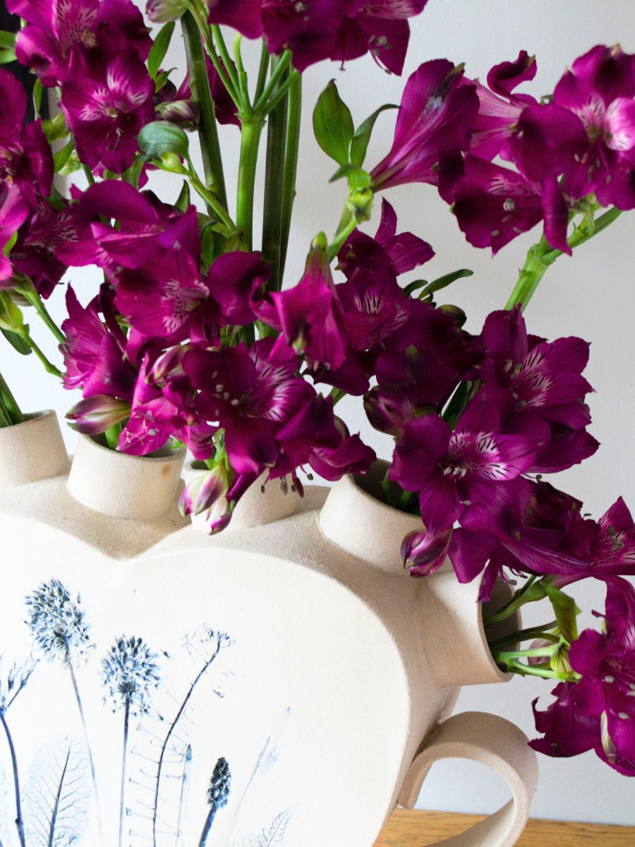 Alstroemeria Morado by Jacqui Owen
