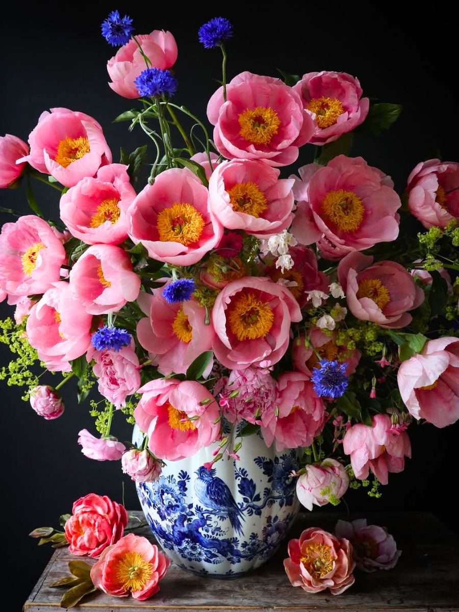Floral arrangement art by Cake Atelier