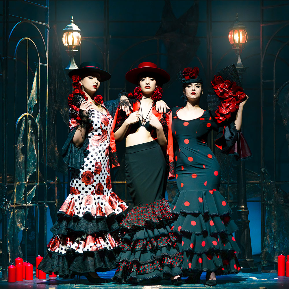 Laura Draghici Flamenco 3 models