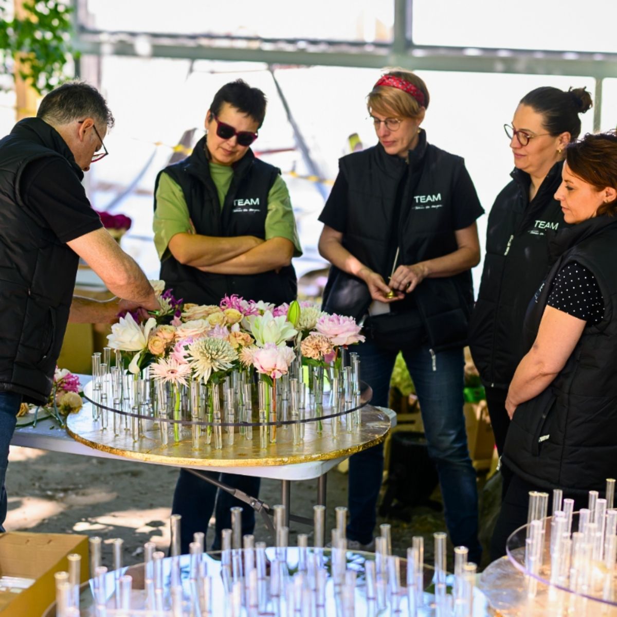 Tomas de Bruyne Floral Design Worldwide Teacher for EMC Bootcamp The Art of Design London