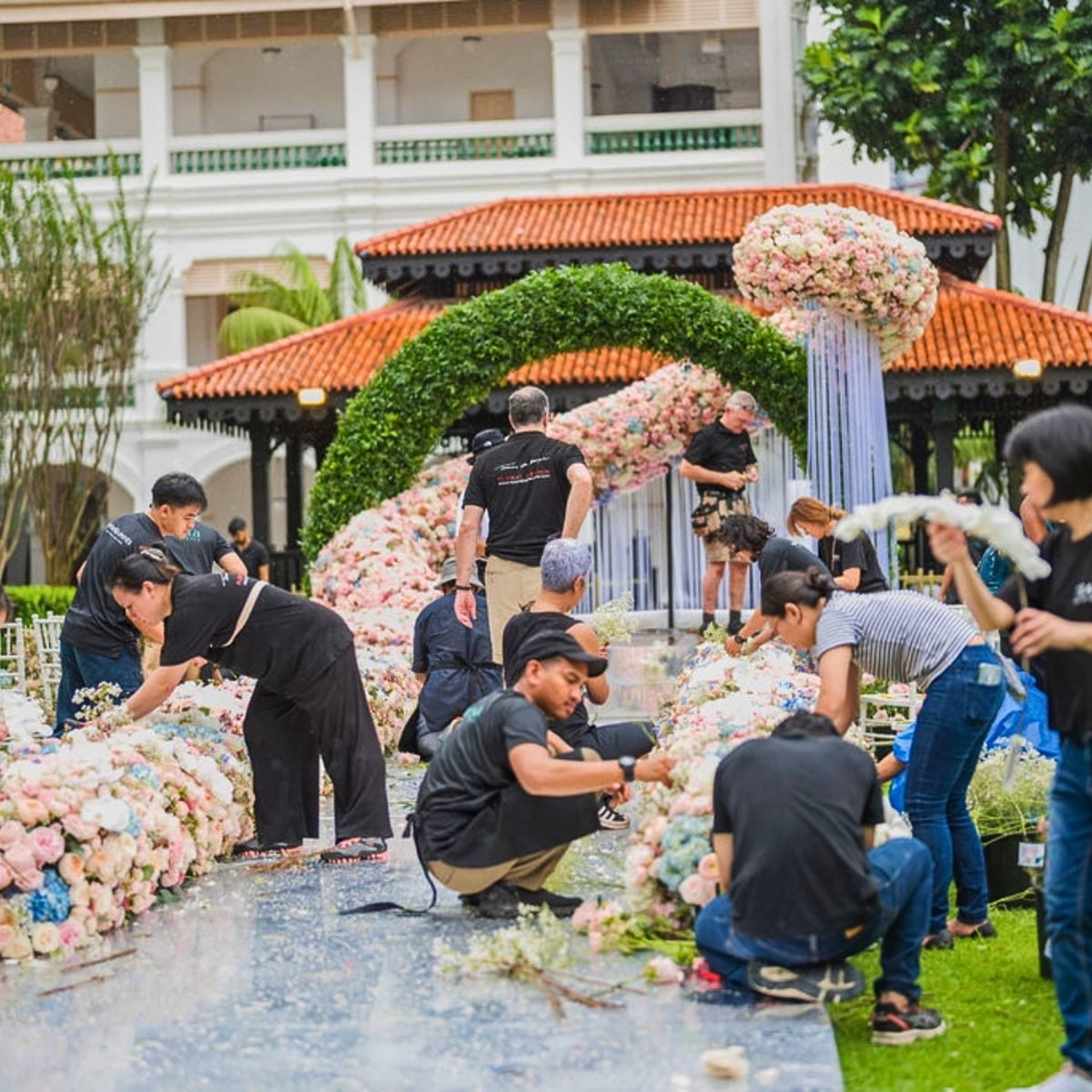 Design Team Floral Events Tomas De Bruyne Worldwide