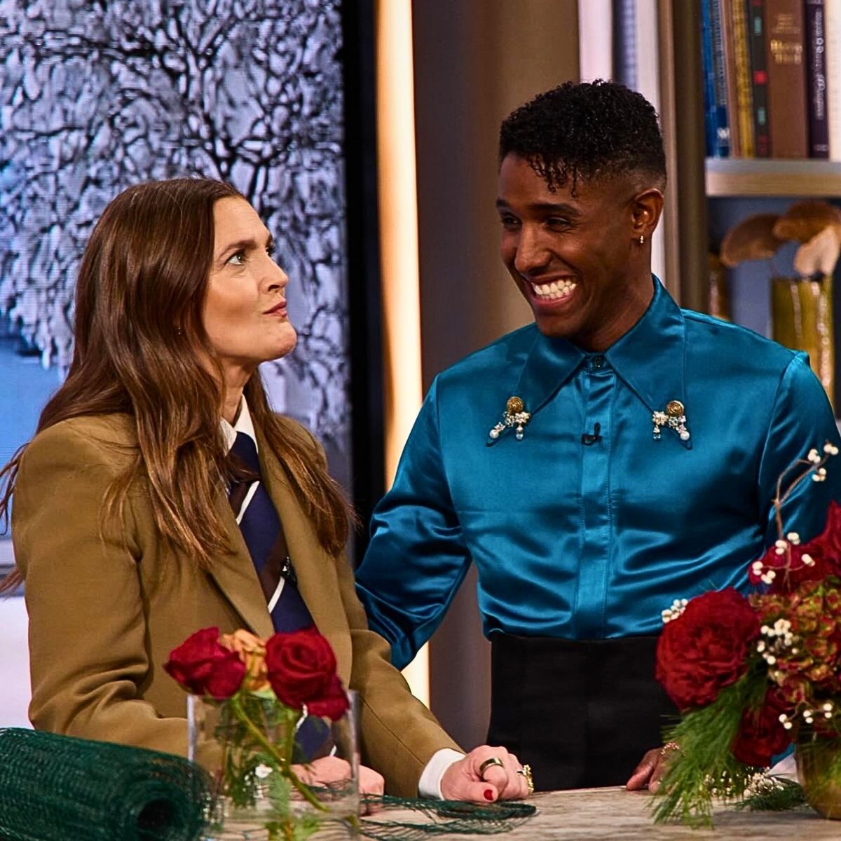 Kristen and Drew smiling