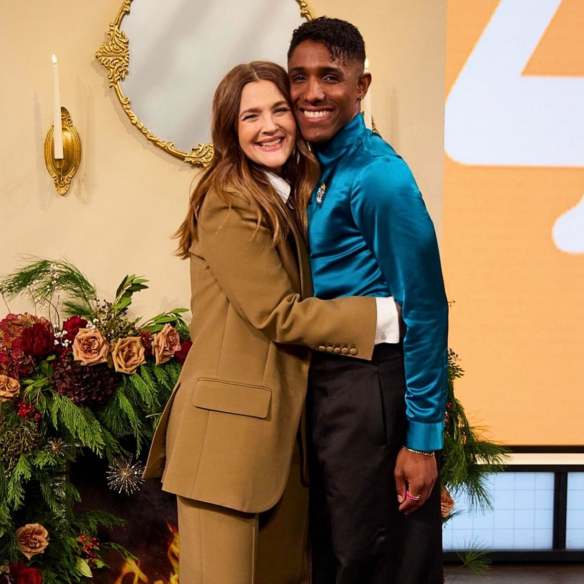 Drew and Kristen Hugging