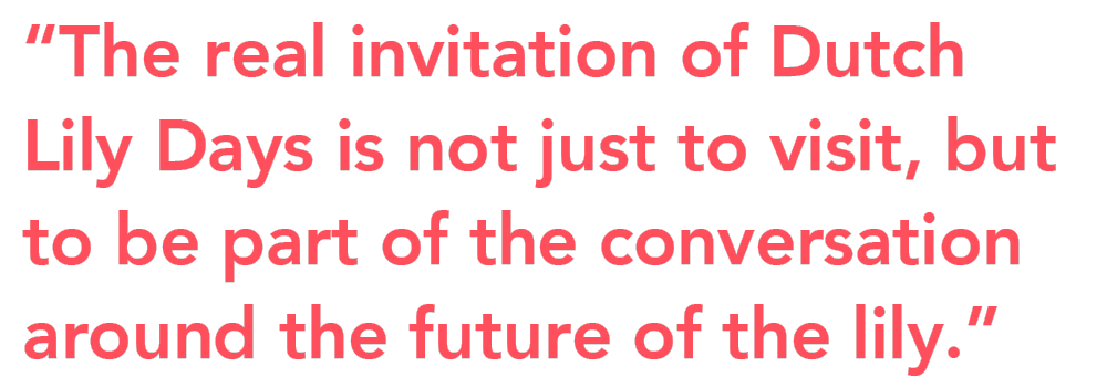 Dutch Lily Days April quote Dutch Lily Days April quote