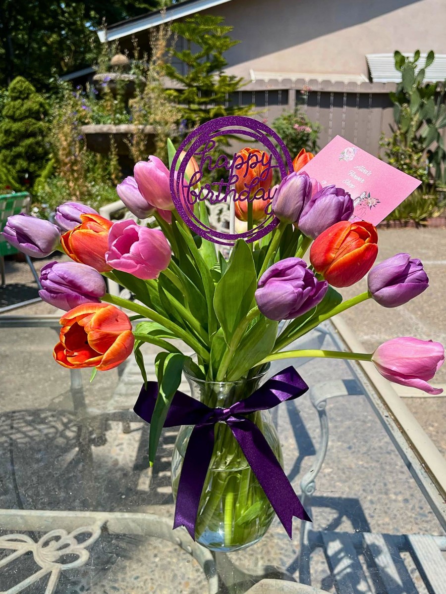 Why Do Tulips Keep Growing in a Vase?