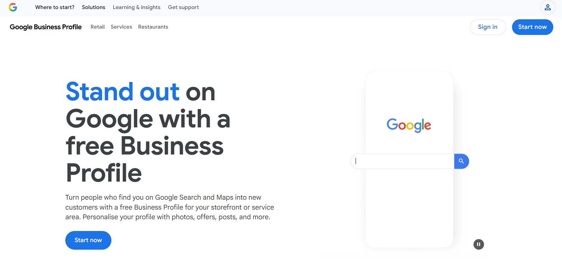 Google Business Profile Dashboard