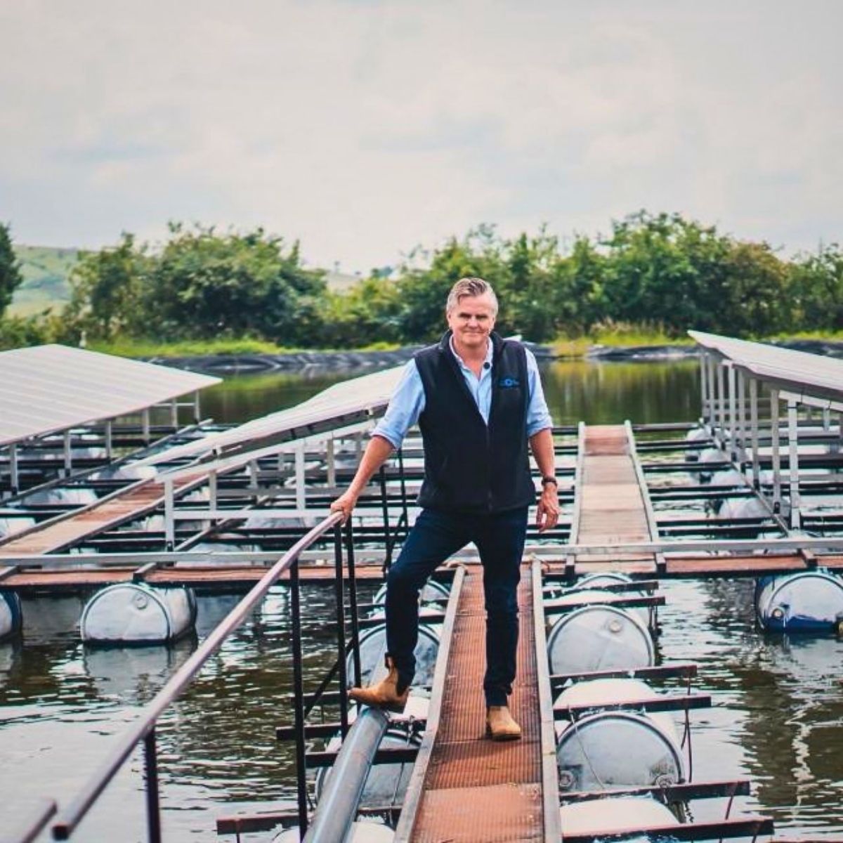 Bob Andersen Visits Solar Power at Mount Elgon Orchards