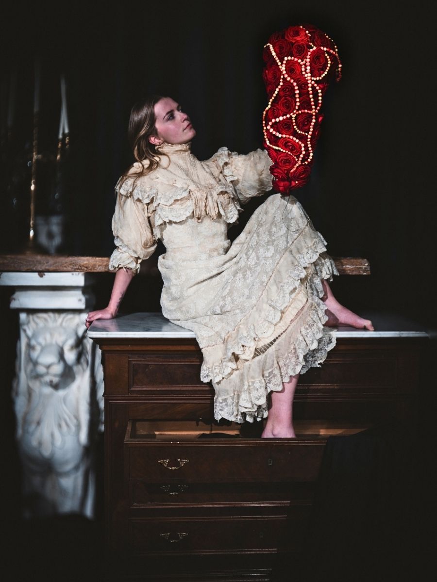 Wooden Cabinet Creating an Atmosphere for a Wedding Shoot Wooden Cabinet Creating an Atmosphere for a Wedding Shoot