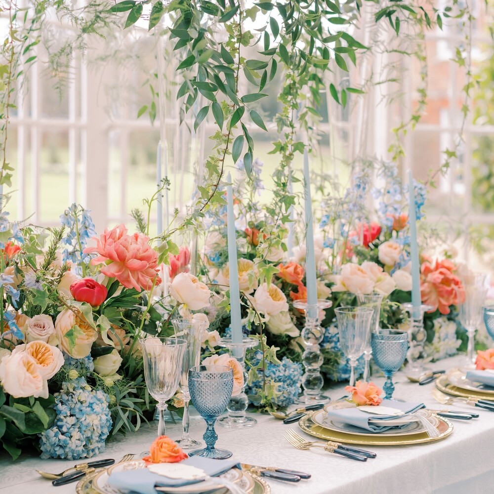 wedding table scape