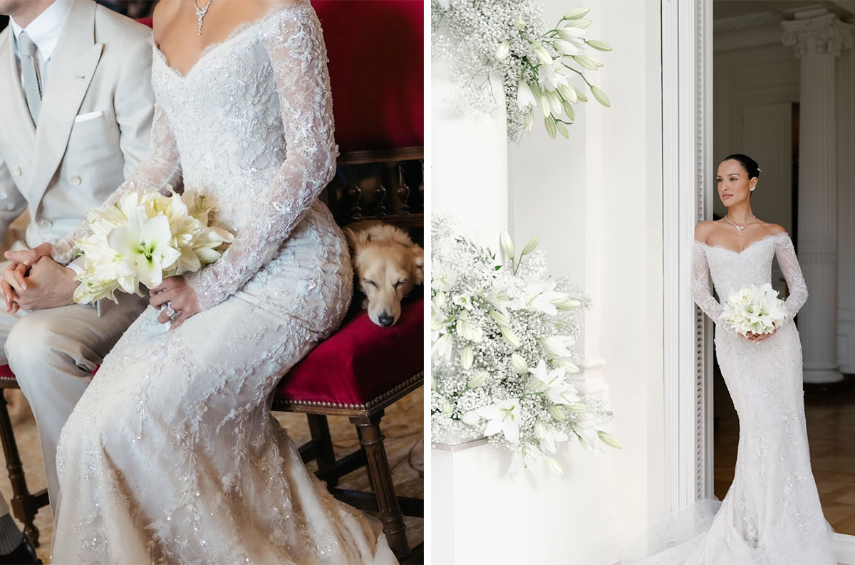 Wedding Alexandra Saint-Mleux bridal bouquet