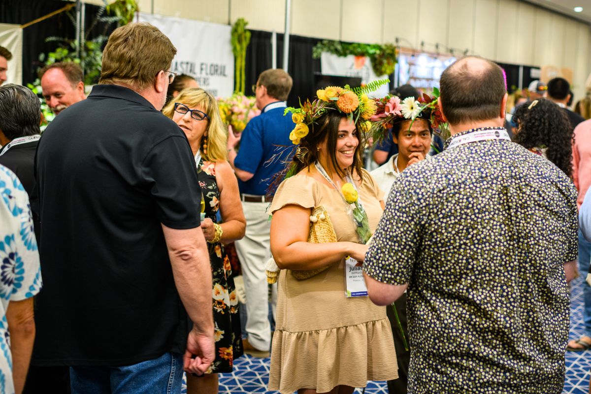 Flower crown workshop at Fun n Sun