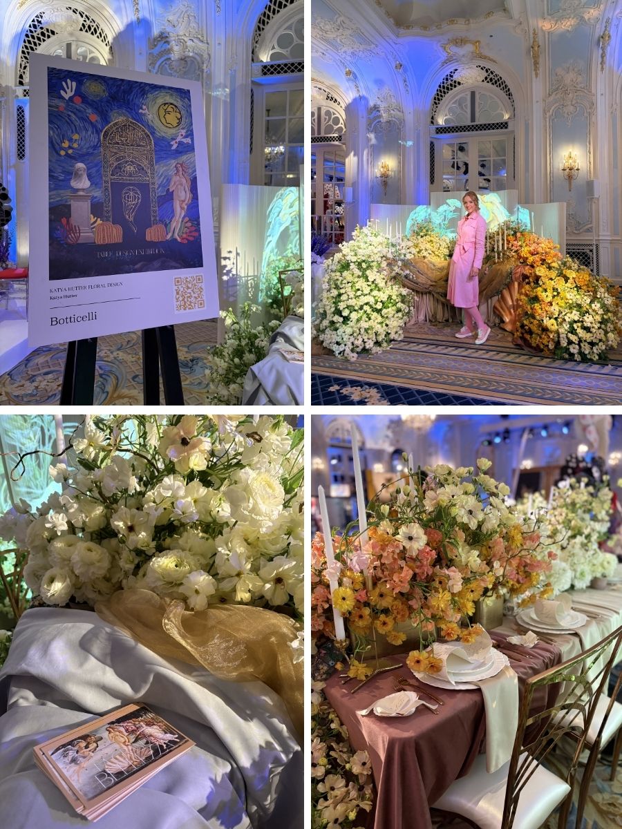 Design Katya Hutter at Table Design Exhibition London Edition During RSVP