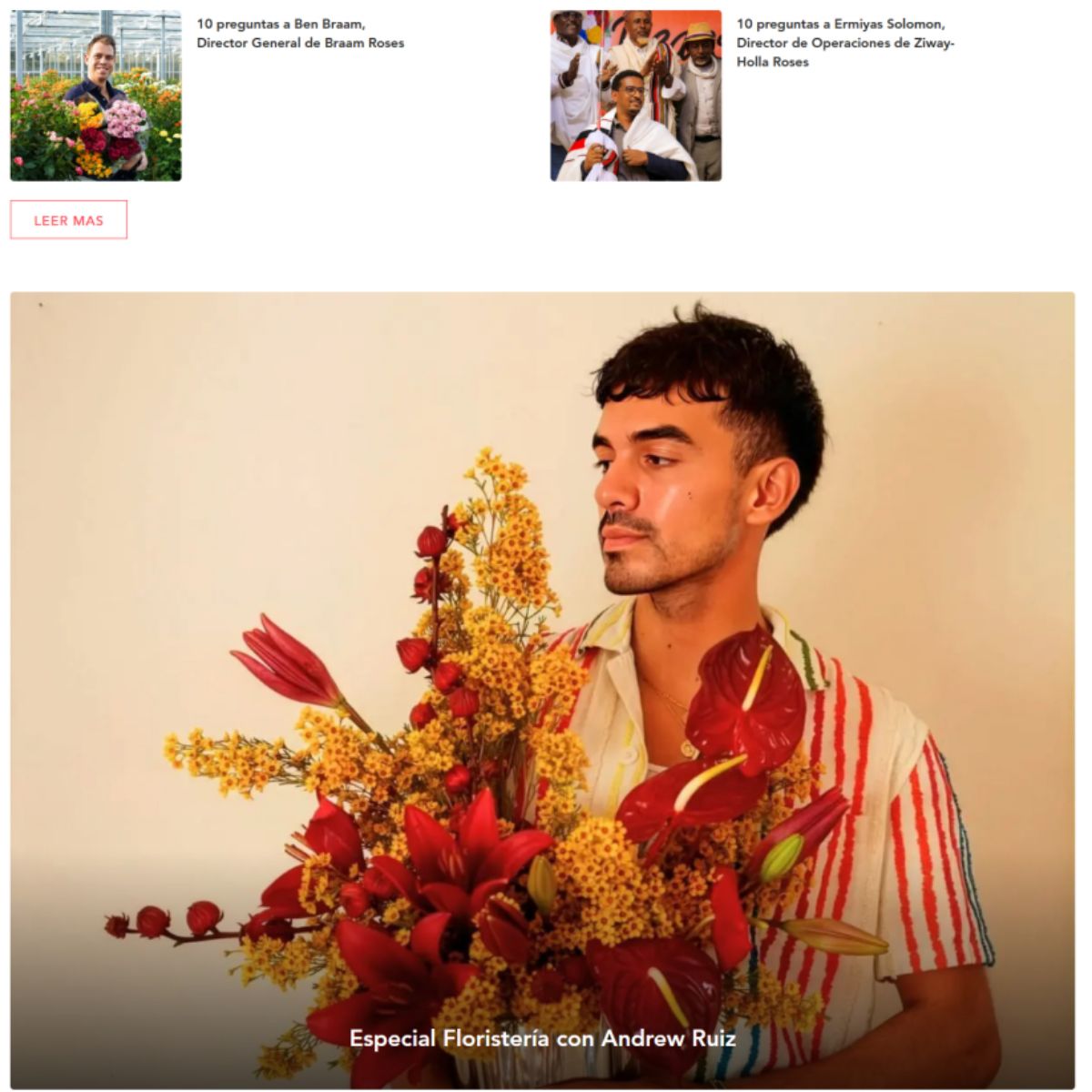 Ten questions and florist special