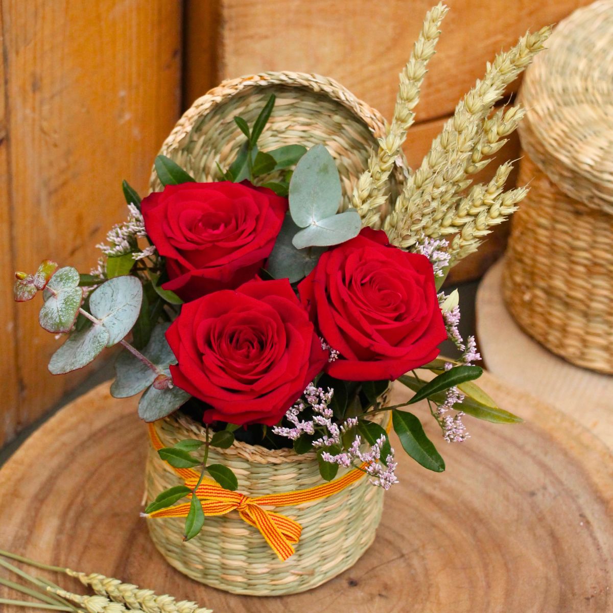 Rose Red Naomi for Porta Nova Sant Jordi Day