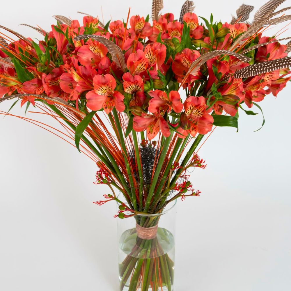 Long lasting flowers in a vase