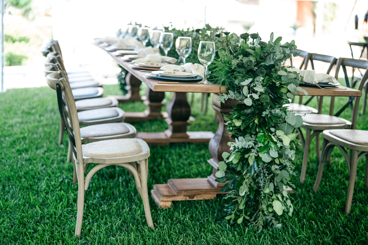 Wedding decoration by greens from TAK