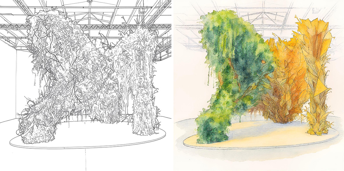 RHS Chelsea Flower Show 2026 Chlorophyll impression