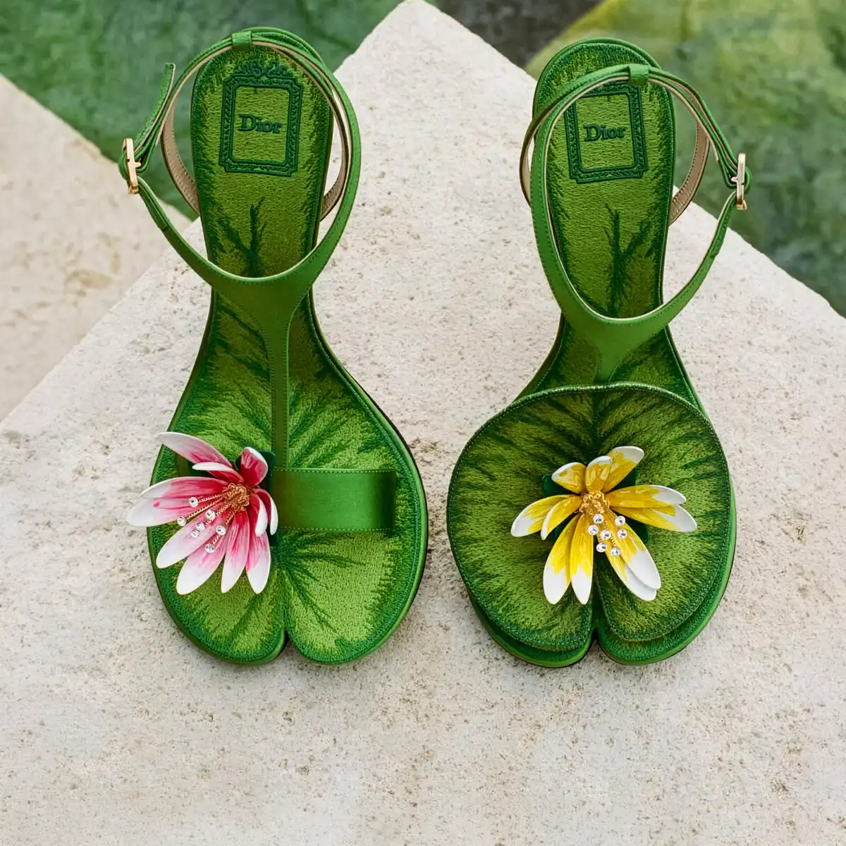 Dior Bets on 3D Florals for Fall 2026 Footwear at Paris Fashion Week