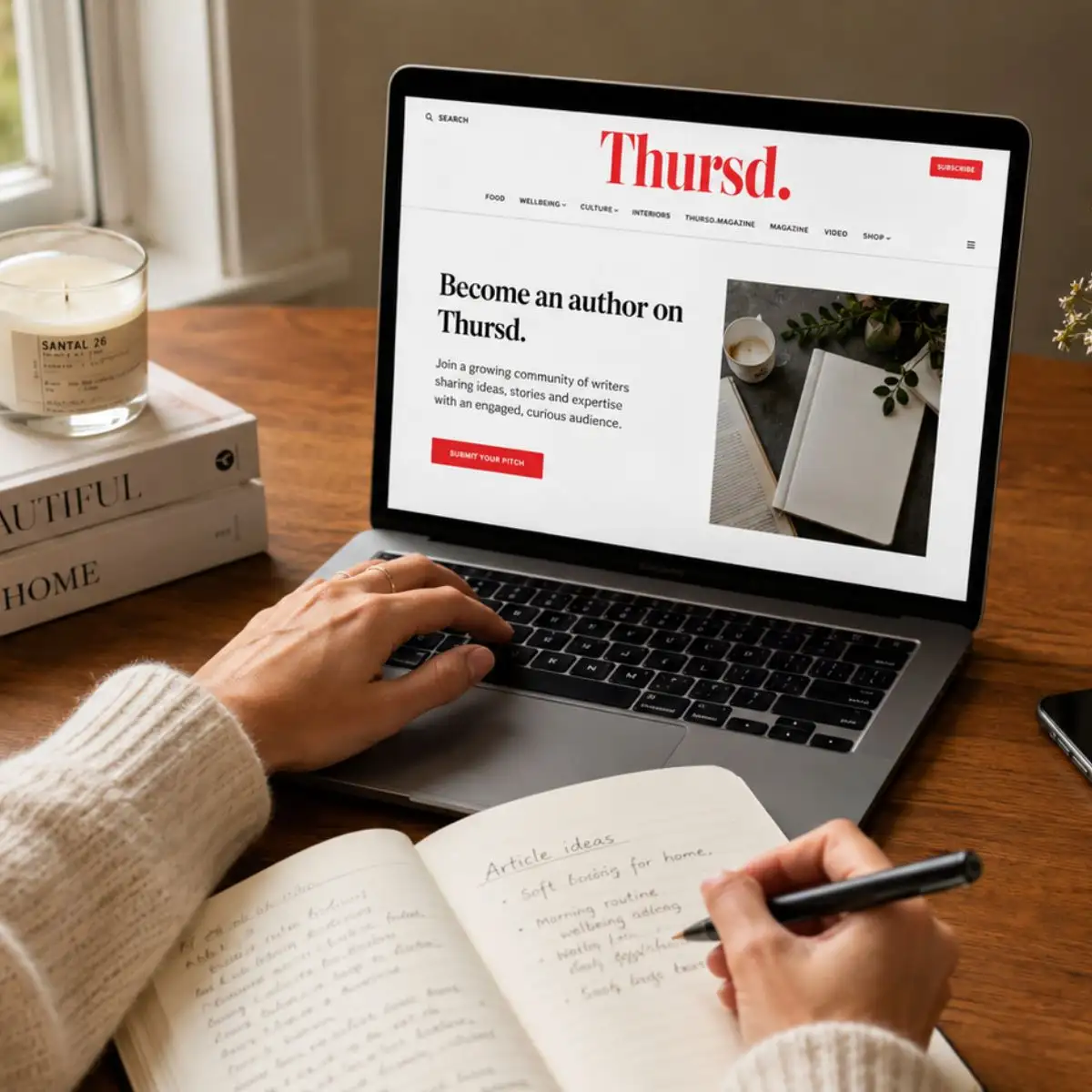 Join Thursd as an author