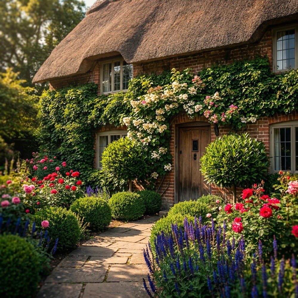 The Whimsical Charm and Beauty of Cottage Gardens.