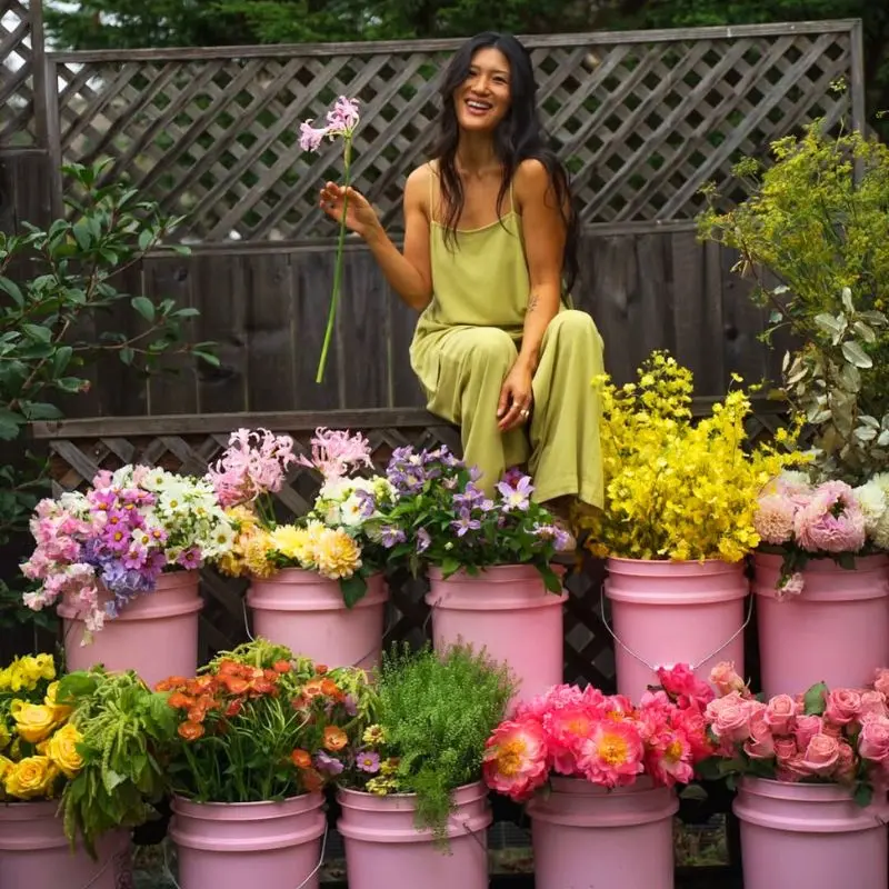 Flowers can uplift your spirits leaving you mentally replenished.
