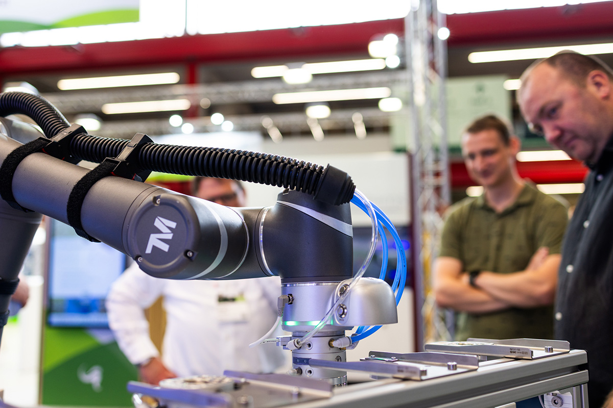 GreenTech Amsterdam 2025 robot arm