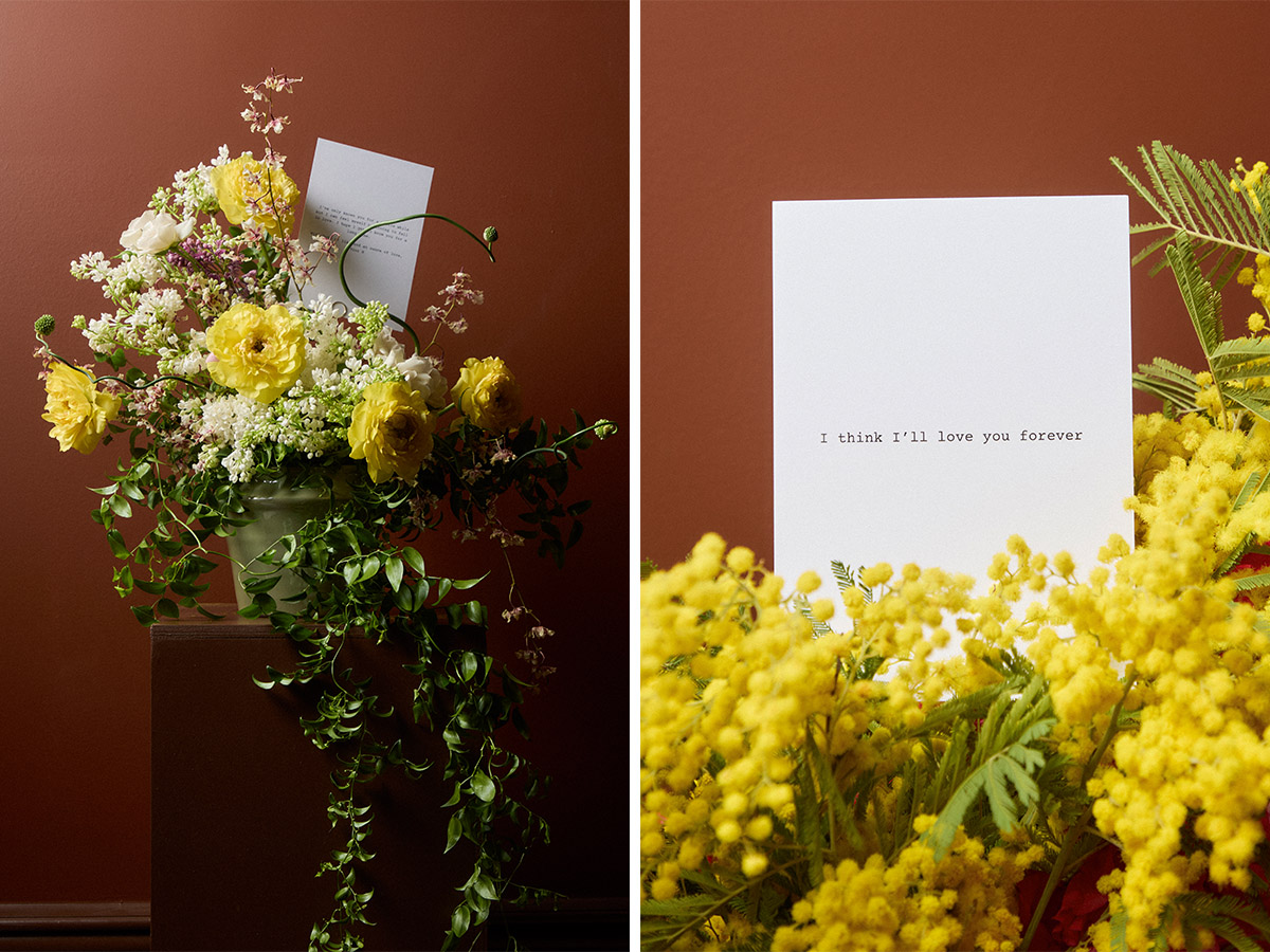 Kelsie Hayes Love Letters yellow flowers