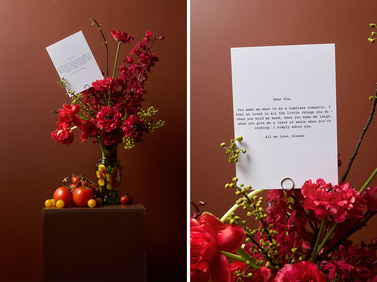 Kelsie Hayes Love Letters red flowers