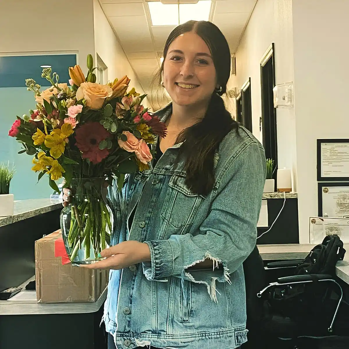 Thank you flowers