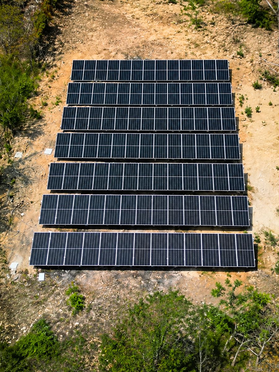 Solar panel installation at TAK