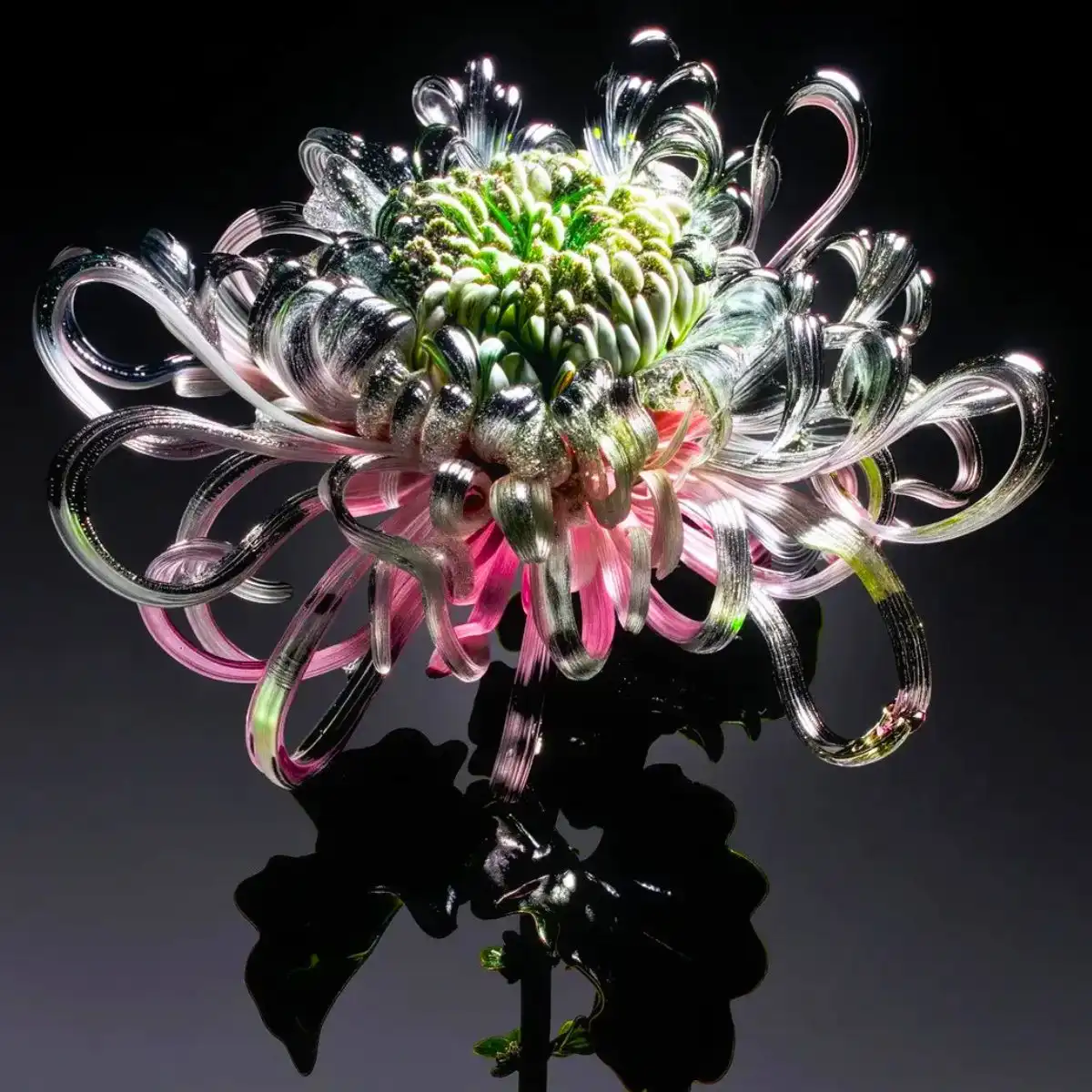 Drippy, Feathery, Spiny Growths Emerge From the Digital Flowers of Hannes Hummel