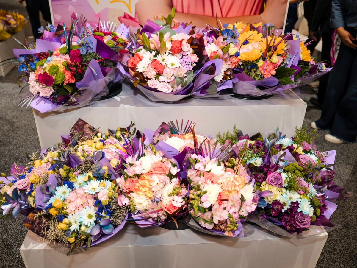 Bouquets at Floriexpo