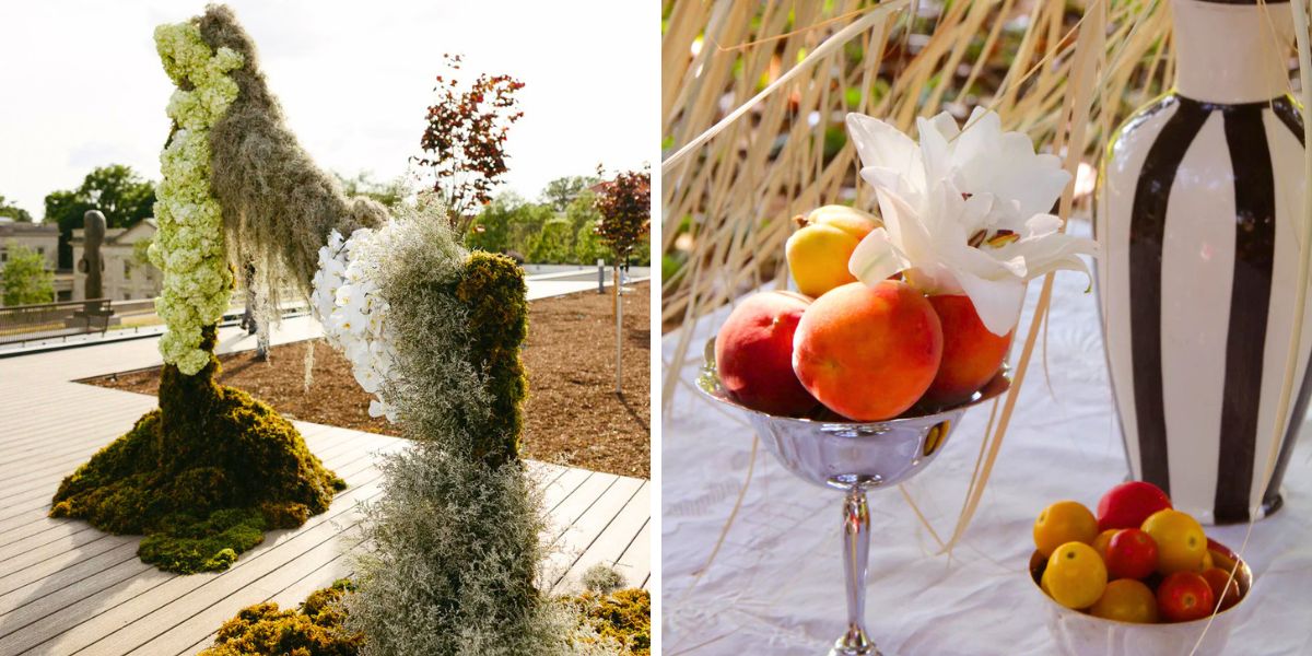 Floral installations by theme by Lee Matalone