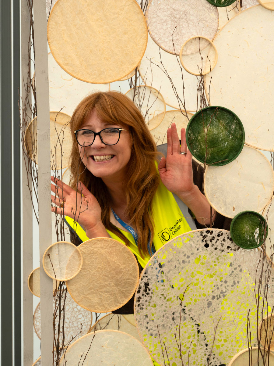 Jade Loftus RHS Chelsea 2026 smiling Jade Loftus RHS Chelsea 2026 smiling