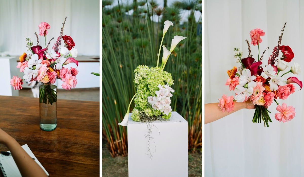 Designs with calla lilies Könst Alstroemeria’s Two Distinct Calla Lines for Different Market Segments