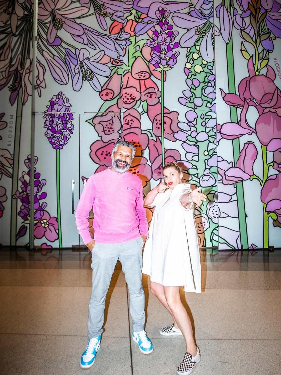 Graphic Rewilding Graphic Rewilding, a British Art Initiative Founded by Lee Baker and Catherine Borowski, Sees the Duo Design Massive Flower Murals