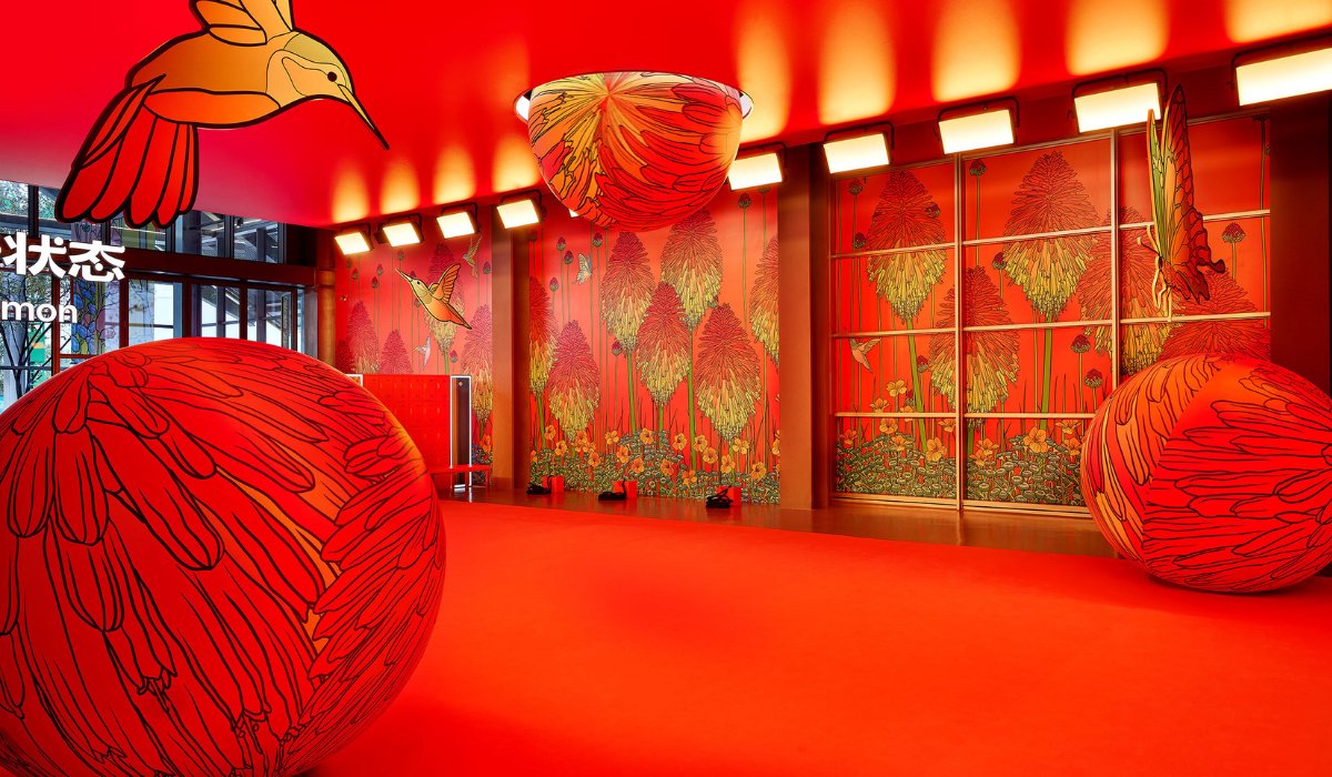 Flower murals Graphic Rewilding, a British Art Initiative Founded by Lee Baker and Catherine Borowski, Sees the Duo Design Massive Flower Murals